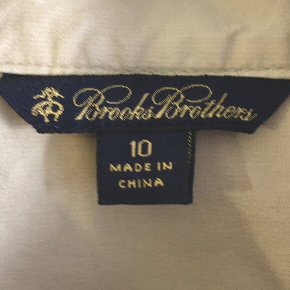 Brooks Brothers Shirtdress Button Front Belt Size 10 Safari Cargo Trench Utility - Picture 5 of 16